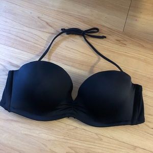 Black UpBra bikini top 36D